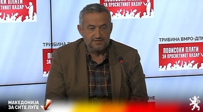 Клековски: Владата е најголемиот кршач на работничките права во Македонија, за да имаме квалитетен образовен систем потребно е значајно зголемување на буџетот во образованието