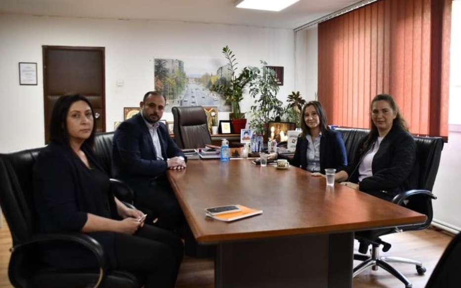 Градоначалникот Ѓорѓиевски на средба со претставници од Мисијата на ОБСЕ