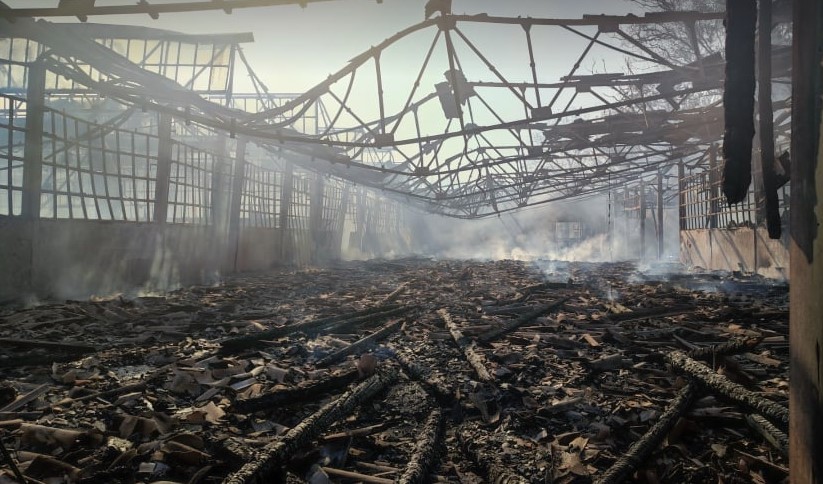 ФОТО: Еве како изгледа внатрешноста на „Треска“ по големиот пожар