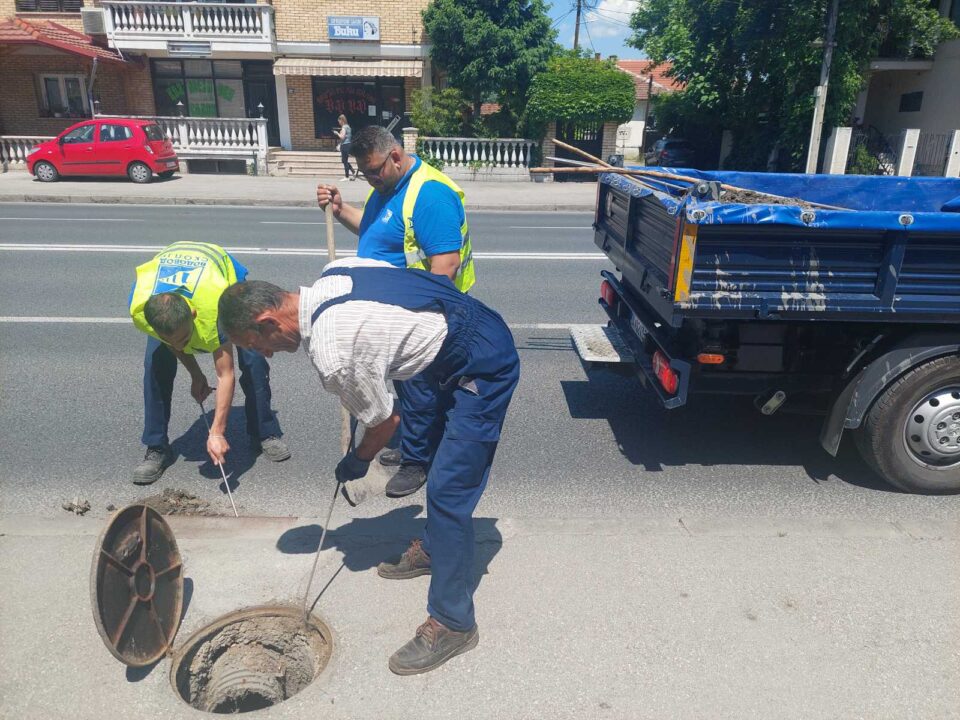 Пролетна акција на ЈП Водовод и канализација – Скопје во Општина Ѓорче Петров