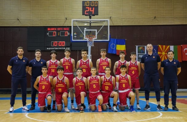 У14: Втор триумф на македонските кошаркари на турнирот во Романија