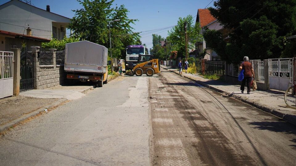 Ѓорѓиевски: Се санира улицата „Јанко Мишиќ” во Драчево