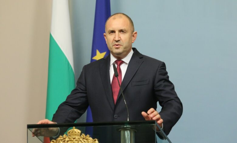 Радев: Бугарија има потреба од стабилна влада