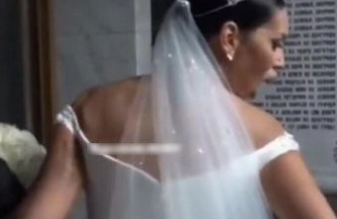Излезе во јавноста скандалозната видео снимка – невестата Катарина Грујиќ вика по гостите, новинарите поканети, па избркани на улица! (ВИДЕО)