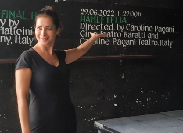 Италијанската актерка Каролина Пагани на „Битола Шекспир фестивал“