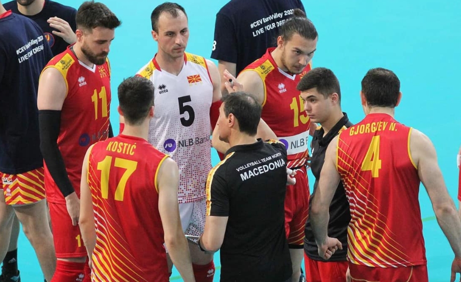 Македонските одбојкари поразени на стартот на Медитеранските игри
