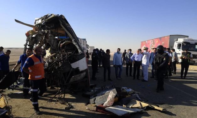 Во сообраќајна несреќа во Египет 22 загинати, 33 повредени