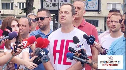 Ковачки: Ја повикуваме власта и државното раководство да кажат НЕ на понижувачкиот предлог од страна на Бугарија