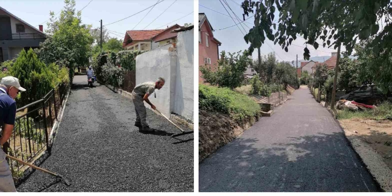 Продолжува изградбата на нови улици во Ново село во општина Ѓорче Петров