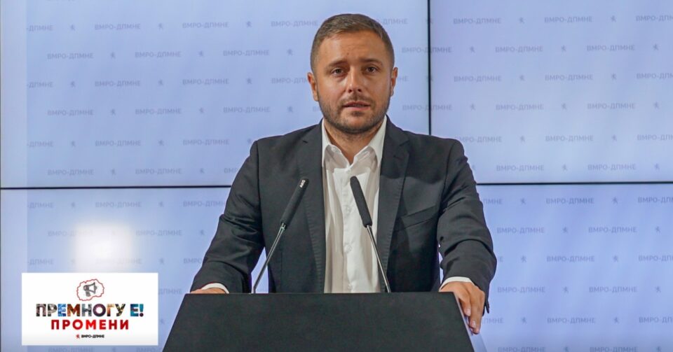 Арсовски: Уставни измени со ВМРО-ДПМНЕ нема да се случат – власта не успеа предавството и неуспехот да го припишат на друг, единствено тие се виновни
