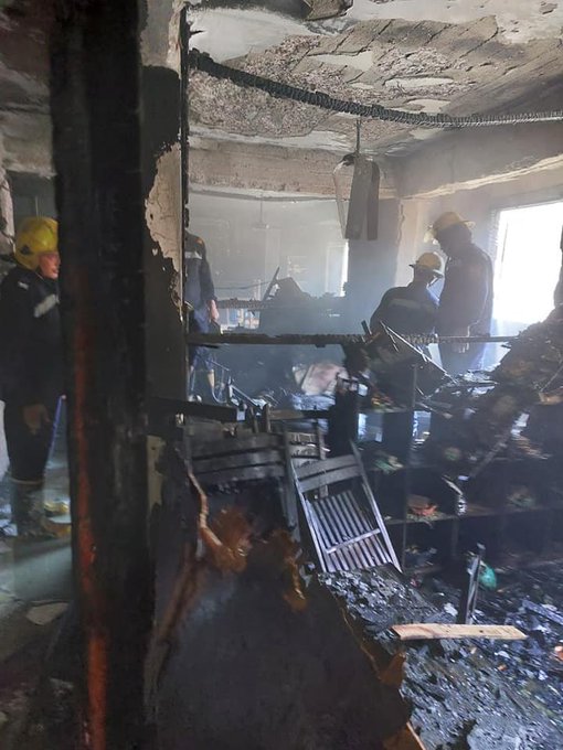 ФОТО: Пожар во црква во Египет, најмалку 35 загинати
