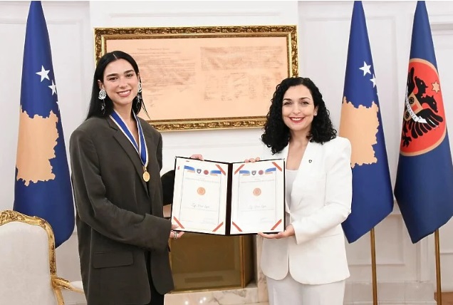 Дуа Липа стана почесна амбасадорка на Косово