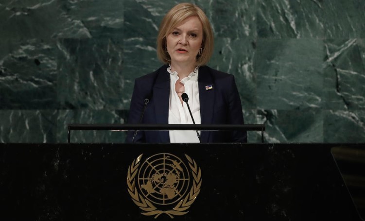 Лиз Трас го критикува Путин во својот прв говор во ОН