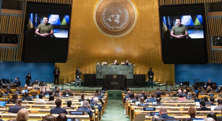 Зеленски во ОН побара да се казни Русија