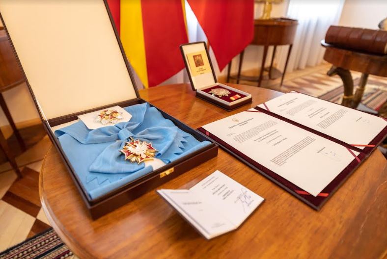 Пендаровски во Варшава одликуван со Орден на Белиот Орел, Дуда со Орден „8 Септември“