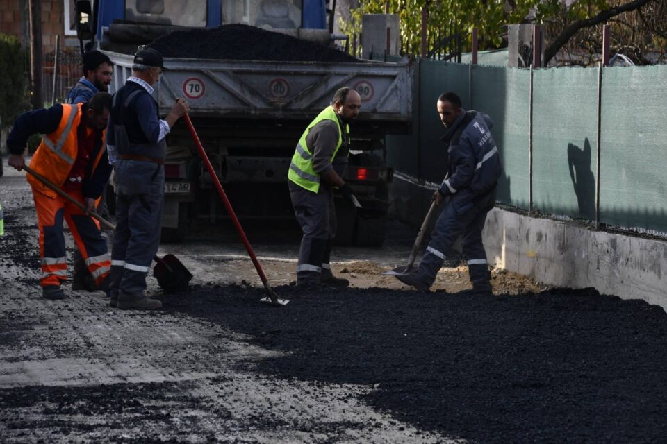 Реконструкцијата на улиците во Усје во завршна фаза
