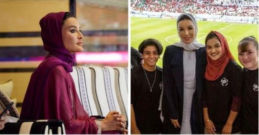 Сопругата на катарскиот шеик е прогласена за модна икона на СП (ВИДЕО)