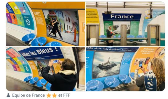 Станицата „Аргентина“ на париското метро преименувана во „Франција“ и „Алез лес блеус“!