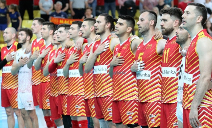 Македонските одбојкари против Данска ќе стартуваат на ЕП во Скопје