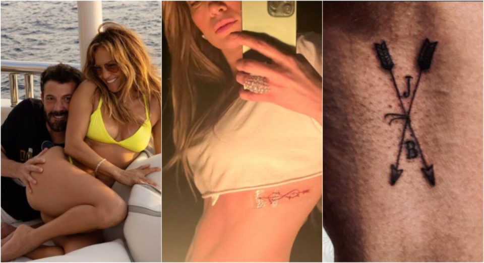 ФОТО: Џенифер Лопез и Бен Афлек си направија заеднички тетоважи за „Денот на вљубените“