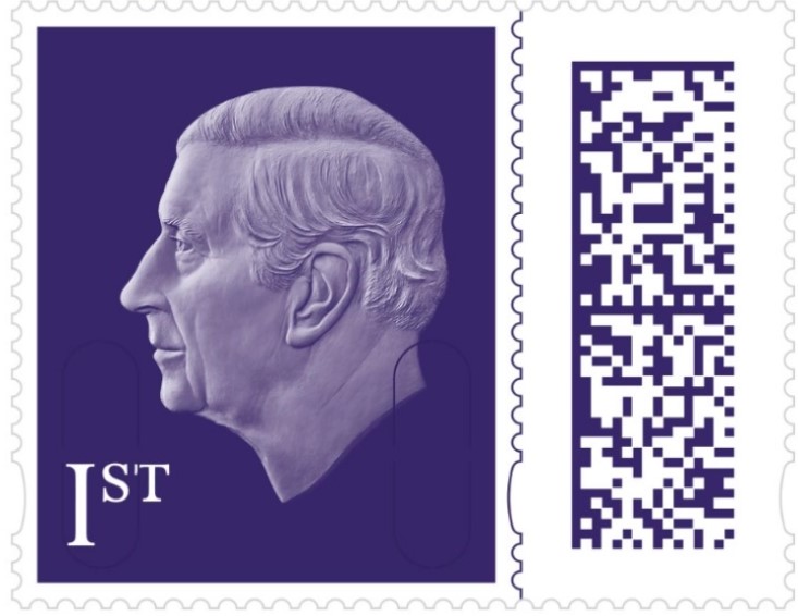 Кралот Чарлс Трети е седмиот британски монарх на поштенски марки, прв без круна