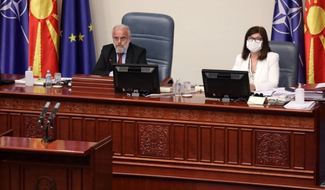 Собранието ги констатира оставките на Тупанчевски, Нуредини, Рендевски и Нухиу