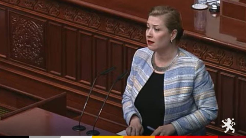 Василевска: Наместо да зборуваме разрешување на министерот за земјоделие Николовски поради матните криминални зделки, ние дискутираме за неговиот заменик