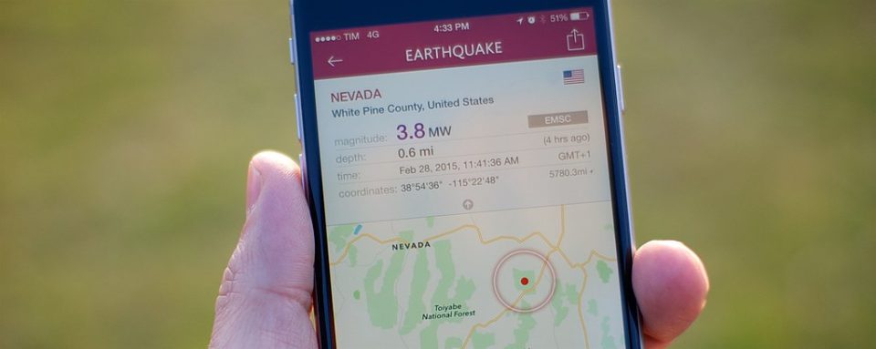 Четири најдобри апликации за следење земјотреси