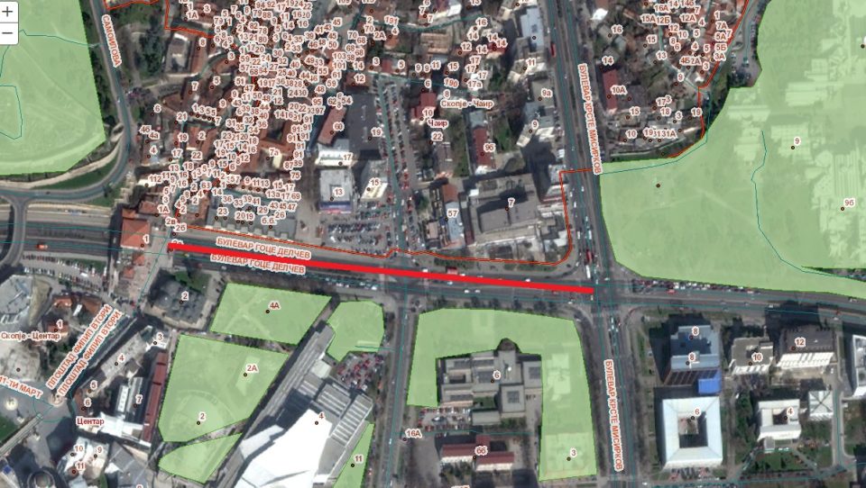 Избегнете ги овие скопски булевари и улици: Има гужва