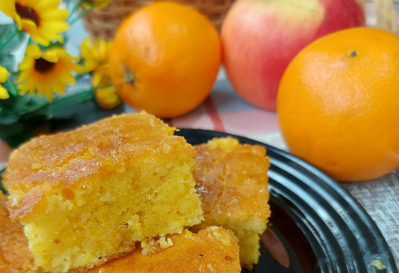 Не може да биде поедноставен: Најсочниот колач со портокали