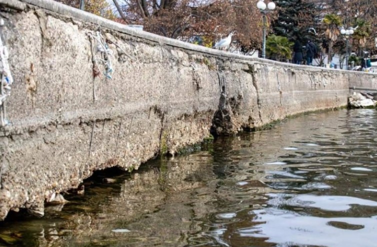 Нивото на водата во Охридското Езеро покачено за четири сантиметри, но уште е далеку под просекот