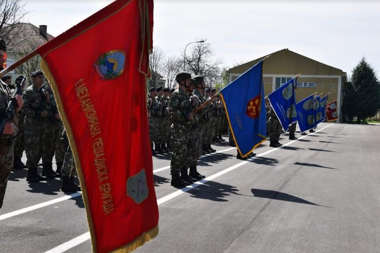 ФОТО: Првата пешадиска бригада го одбележа денот на единицата