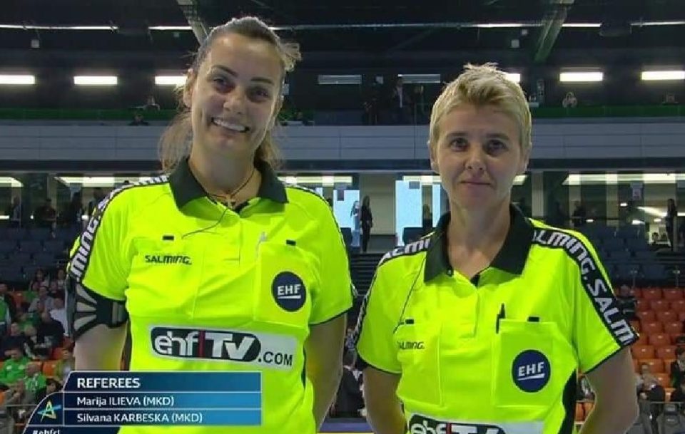 Марија Илиева и Силвана Карбеска ќе го судат финалето во женскиот ракометен Европски Куп