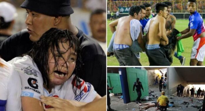 ТРАГЕДИЈА: Во Ел Салвадор во стапмедо загинаа дванаесет навивачи на стадион (ВИДЕО)