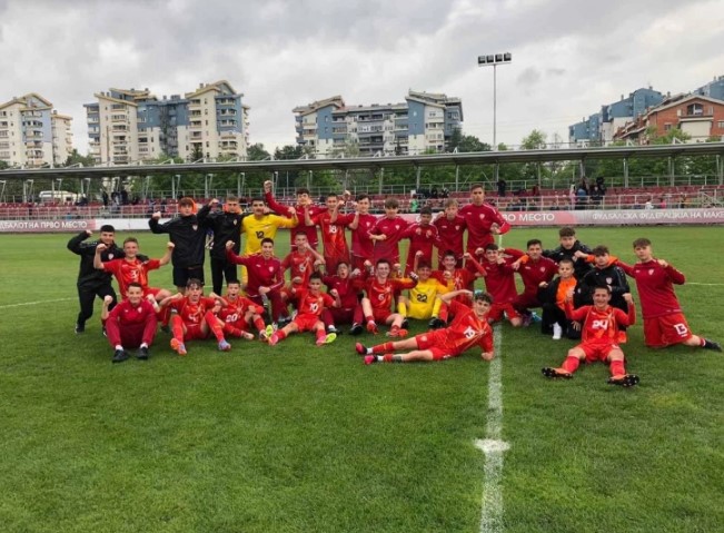 У15: Македонските фудбалери втор пат подобри од Малта