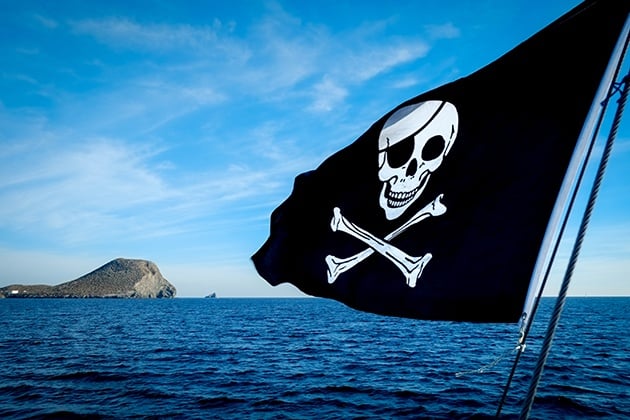 Не европско, пиратско знаме ставете