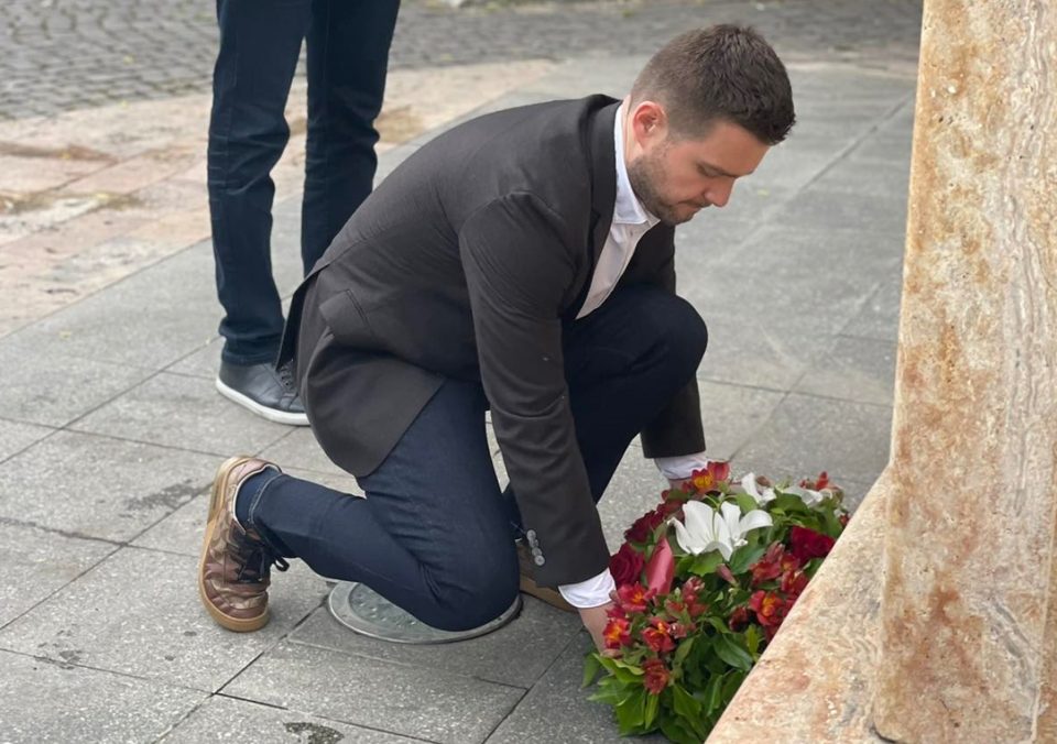 Муцунски положи цвеќе: Одбележани 151 година од раѓањето на револуционерот Јане Сандански