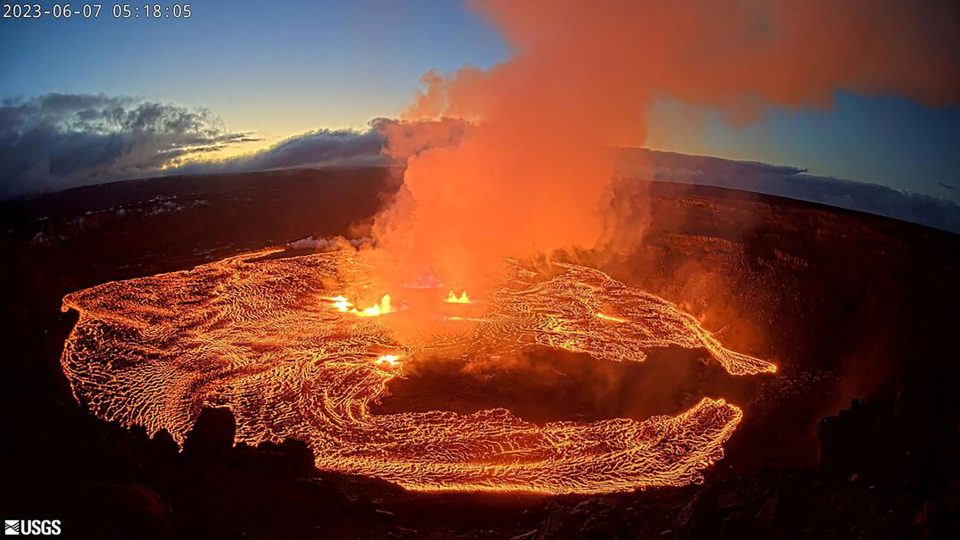 Килауеа, еден од најактивните вулкани во светот, повторно еруптираше