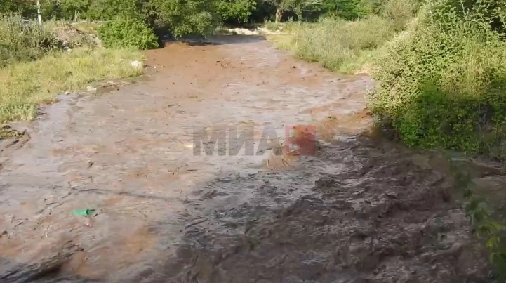 Зголемен водостојот на Козјачка река во Општина Карбинци