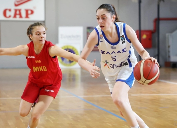 У18: Двоен пораз на македонските кошаркарки на гостувањето во Грција