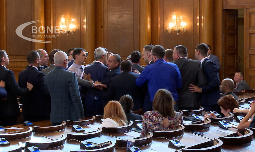 Се степаа пратениците во бугарскиот Парламент (ВИДЕО)