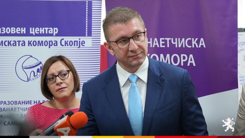Мицкоски: Идната влада на ВМРО-ДПМНЕ планира сериозен инвестициски циклус и реалоцирање на 250 милиони евра од централниот буџет за реализација на капитални инвестиции на локално ниво