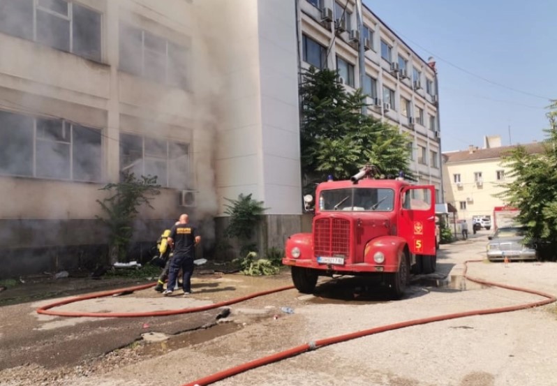 Се уште чади во подрумските простории на Основниот суд Куманово