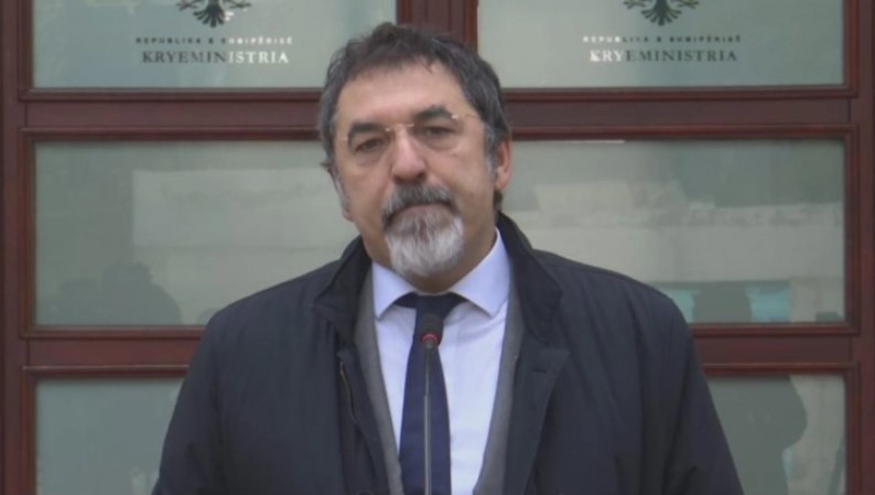 Разрешен албанскиот министер за внатрешни работи