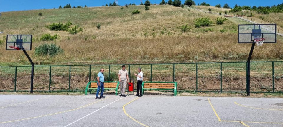 Општина Илинден изврши реконструкција на повеќенаменско игралиште во Ајватовци