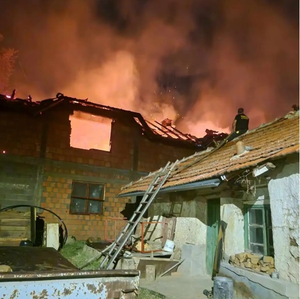 Три простории изгореа во пожар во кумановското село Табановце
