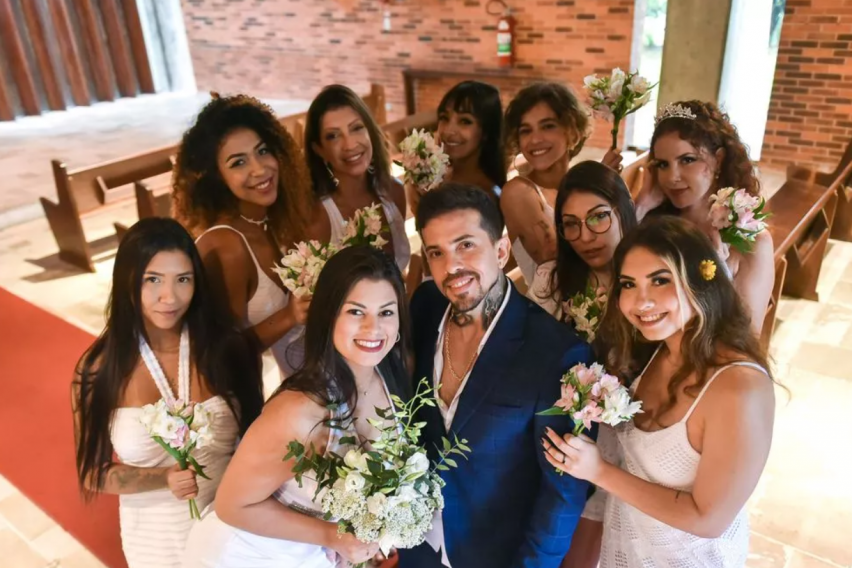 ФОТО: Брачниот живот на бразилскиот инфлуенсер: „Оженет сум со 8 жени – тие бараат од мене секогаш да сум фит и да имам „извајано“ тело“