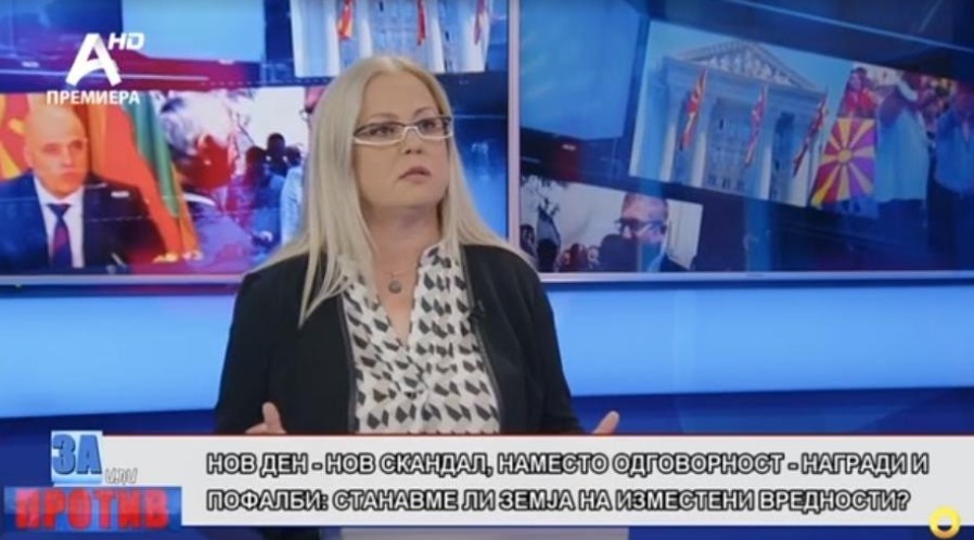 Стојаноска: Димитров на јавна сцена призна свесно и намерно лажење на гласачите