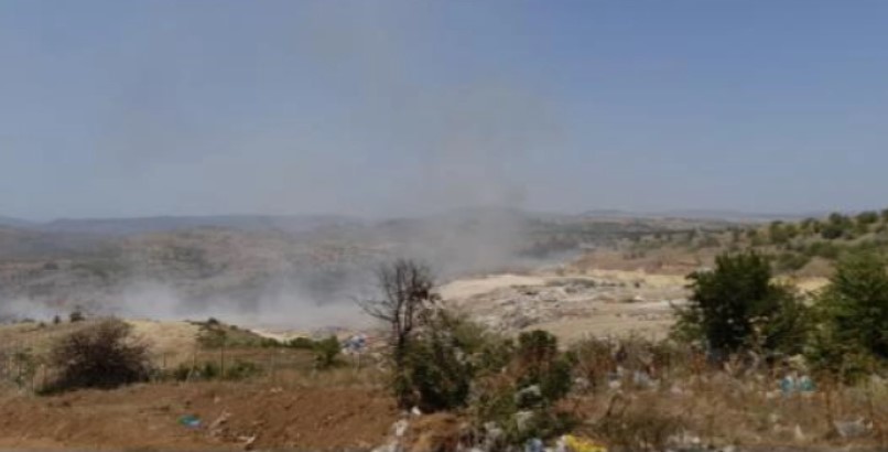 Парична казна од 9.500 евра за фирма за пожарот на депонијата во Тетово