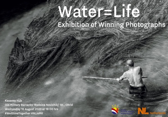 Изложба во Охрид од глобалниот конкурс „Вода=живот“